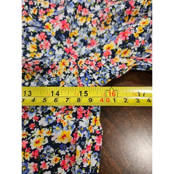 Old Navy Floral Maxi Button Dress Sz XS Extra Small Cottagecore Bohemian - Picture 5 of 6